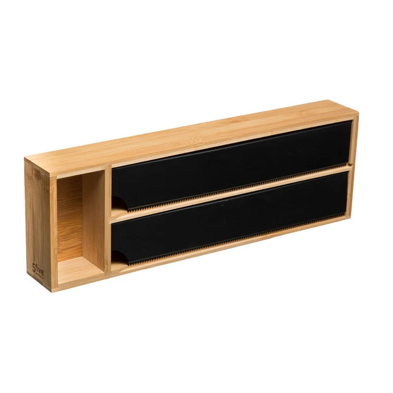 Folienschneider für 2 Rollen Alufolie und Frischhaltefolie Five®