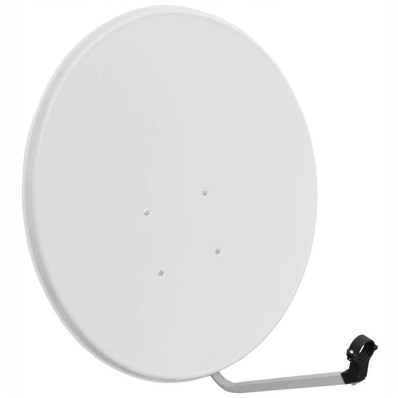 Satellitenschüssel LTC, 90 cm, hellgrau, hohe mechanische Belastbarkeit, LXSAT952