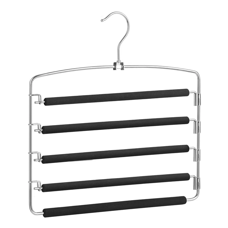 Rutschfeste Mehrfach-Kleiderbügel aus Metall