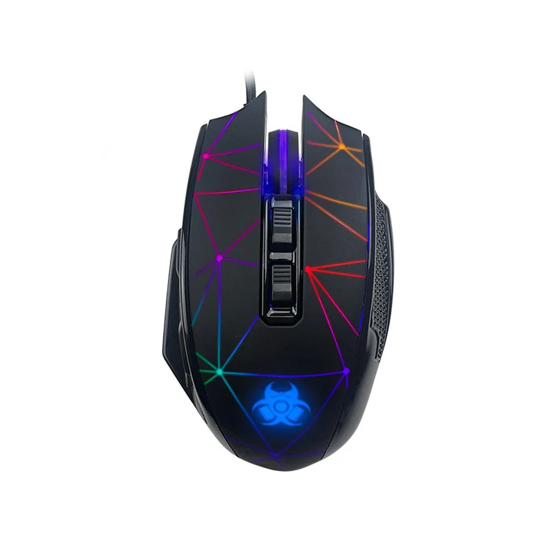 Tracer Gaming-Maus mit RGB-Hintergrundbeleuchtung, 7200 DPI, Space