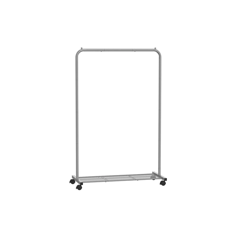 Kleiderständer 91 cm breit auf Rollen