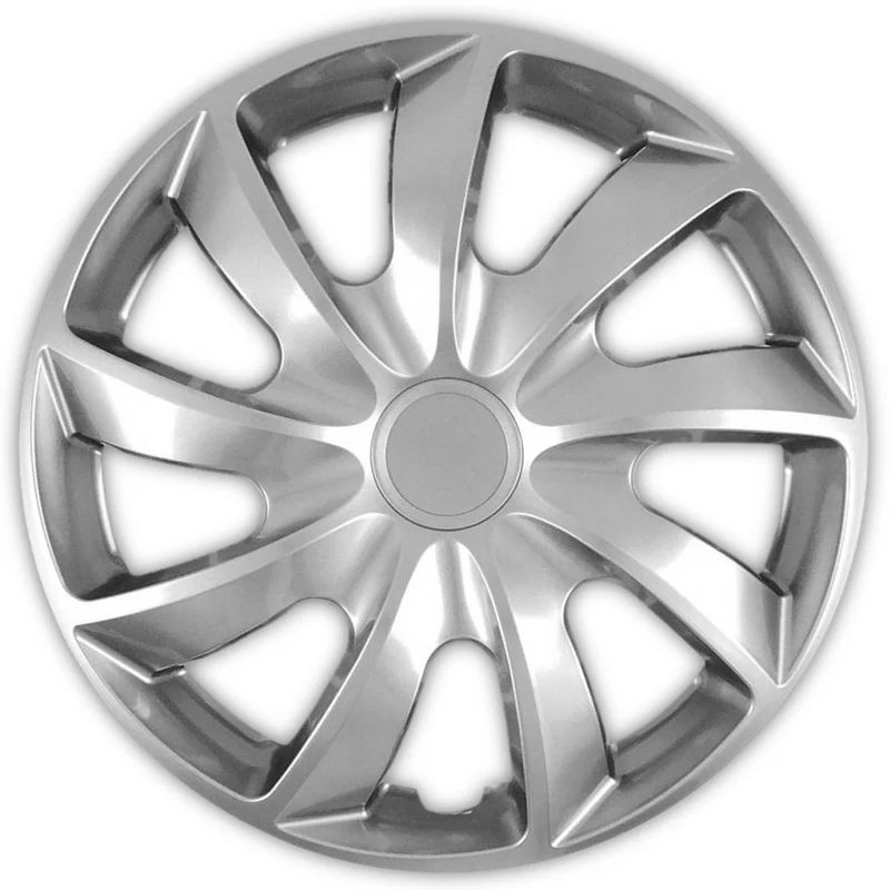 Universal Radkappe 15" NRM Quad silber zum Aufdrücken 1 Stück