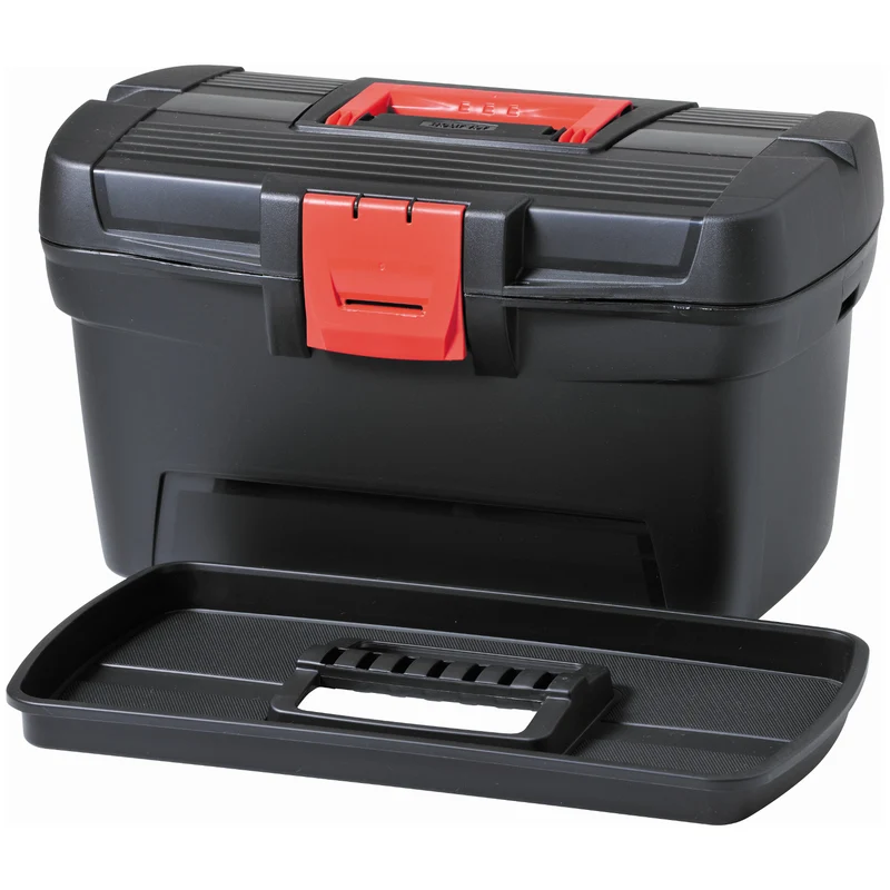 Curver Werkzeugkasten, Organizer mit Fächern, schwarz, Herobox Basic 16'' 193603