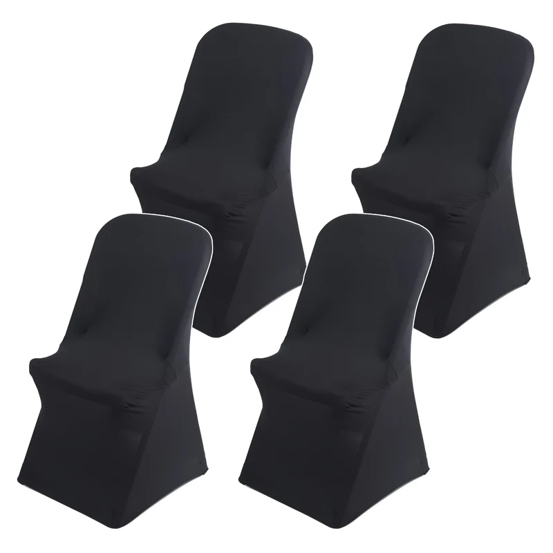 Stuhlhülle für Catering-Stühle, schwarz, GreenBlue, 88 x 50 x 45 cm, Spandex, GB373, 4 Stück