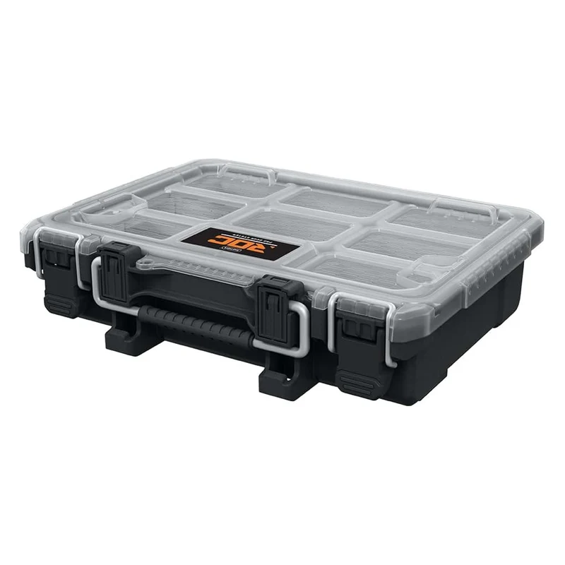 Keter ROC Pro Gear 2.0 Werkzeugorganizer, Halterung zur Wandmontage, transparente und robuste Abdeckung, Staub- und wasserdichte Dichtung, Metallverschlüsse, 256983