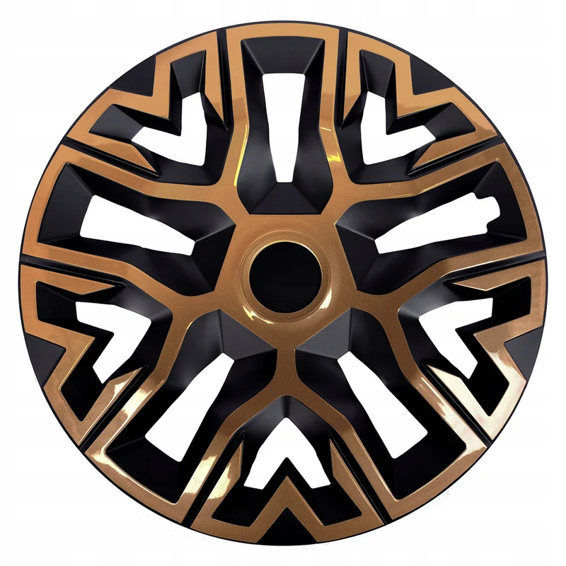Universal-Radkappen 14'' NRM The Best Bicolor kupfer-schwarz 4 Stück
