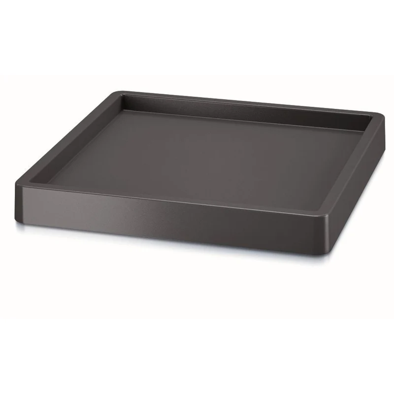 Mobile Saucer Square Blumentopf Untersetzer mit Rollen Pflanzenroller Blumenroller Roller 360 Grad Drehbar Quadratisch 366x366x60mm