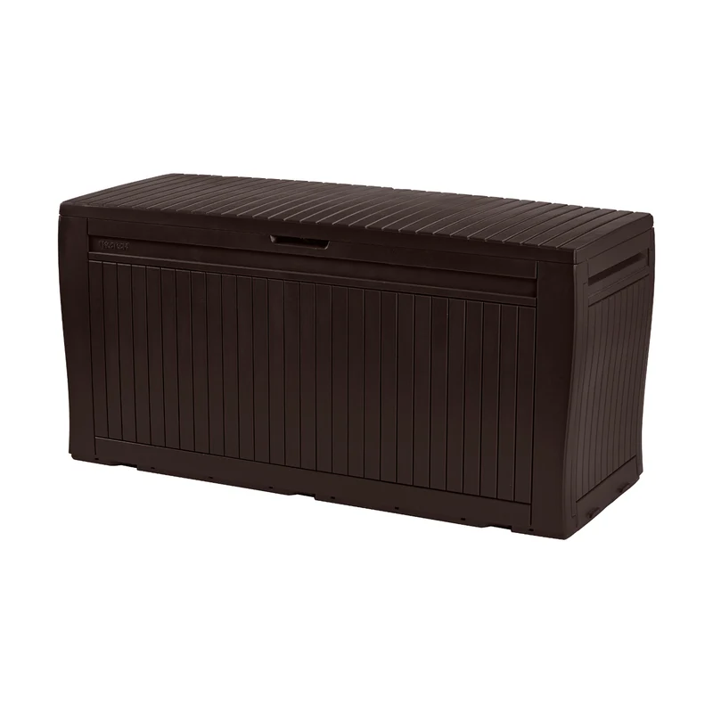 Keter Comfy 270L multifunktionelle Auflagenbox und Sitzmöglichkeit