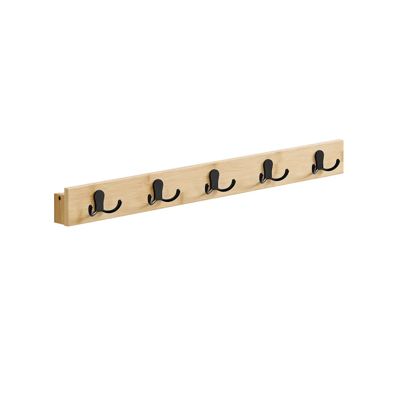 Garderobe mit Ablage und Metallhaken