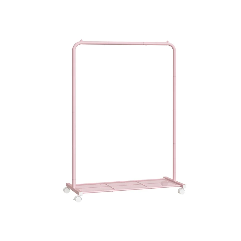 Kleiderständer 91 cm breit auf Rollen