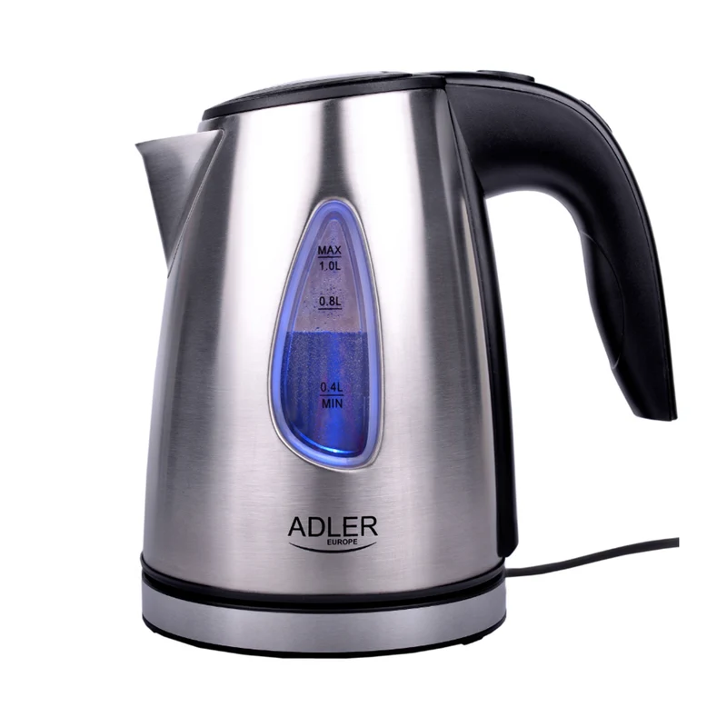 Wasserkocher 1 Liter AD1203 Adler Wasserstandsanzeige