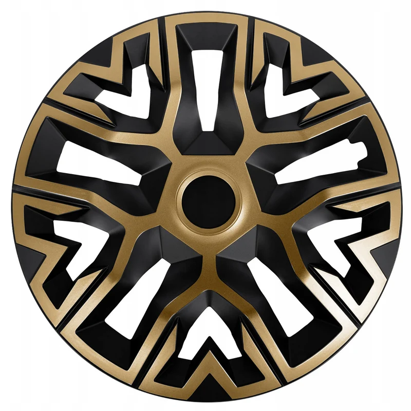 Universal-Radkappen 14'' NRM The Best, zweifarbig (gold-schwarz), 4 Stück