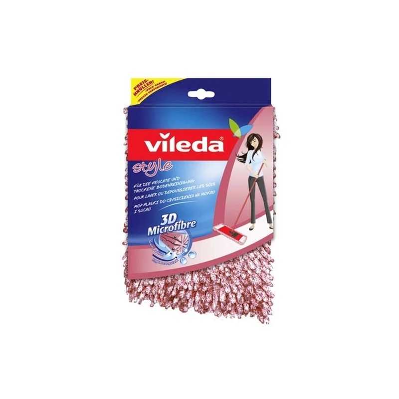 Flachmop-Ersatzbezug Vileda CHENILLE 3D Style Qualität