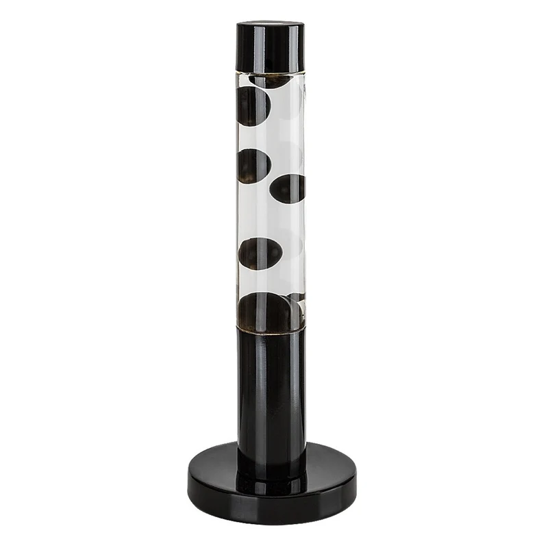 LED-Lavalampe Rabalux, Leistung 25 W, 3000 K, schwarzes Wachs, Lavastic