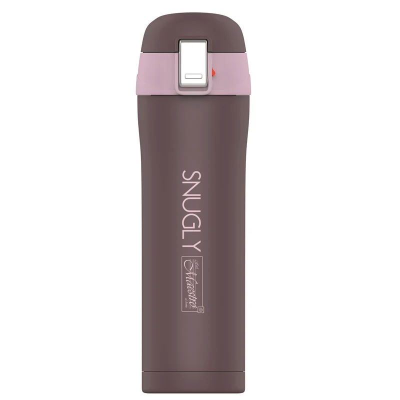 Snugly Thermobecher Kaffeebecher Thermoskanne Isolierbecher Isolierflasche aus Edelstahl für Warm- oder Kaltgetränke 400ml