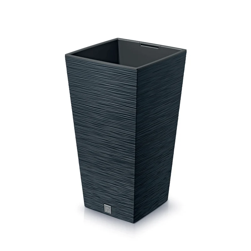 Prosperplast Furu Square DFSH350-433 Pflanzgefäß - Anthrazit