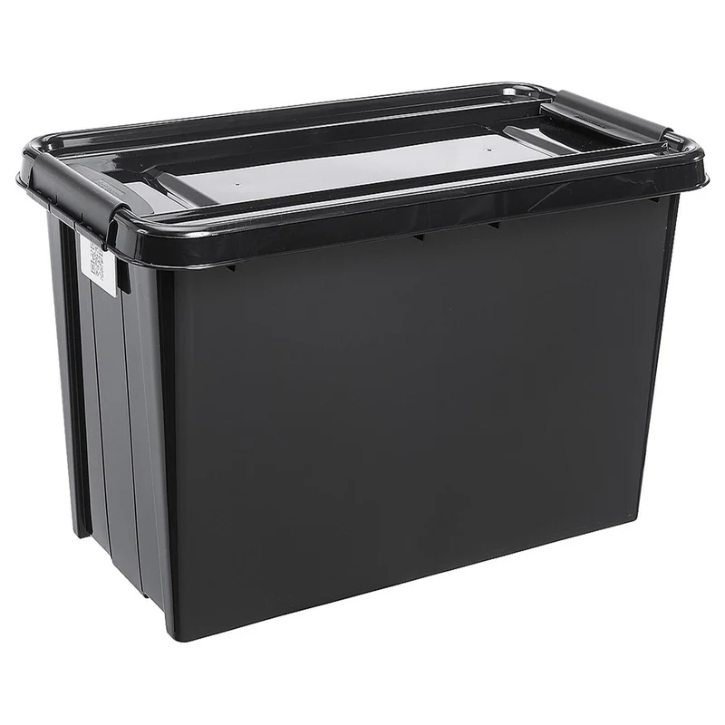 Behälter mit Deckel PlastTeam ProBox Recycle QR 70L