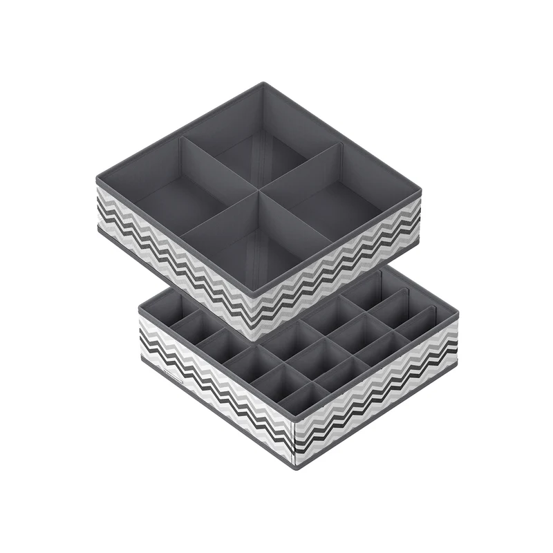 2er-Set Faltbarer Unterwäsche Organizer