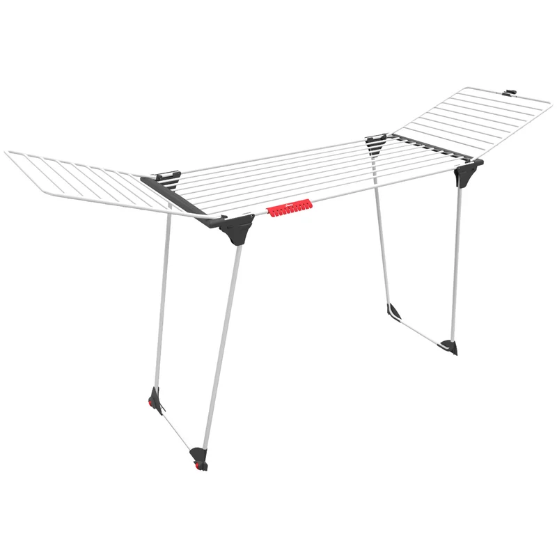 Vileda Magnum Standwäscheständer, Trockenfläche 24 m XXL-Stahlseile