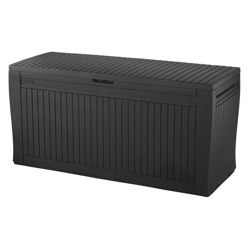 Gartenbox,Aufbewahrungsbox graphit, 270l, Comfy Storage Box