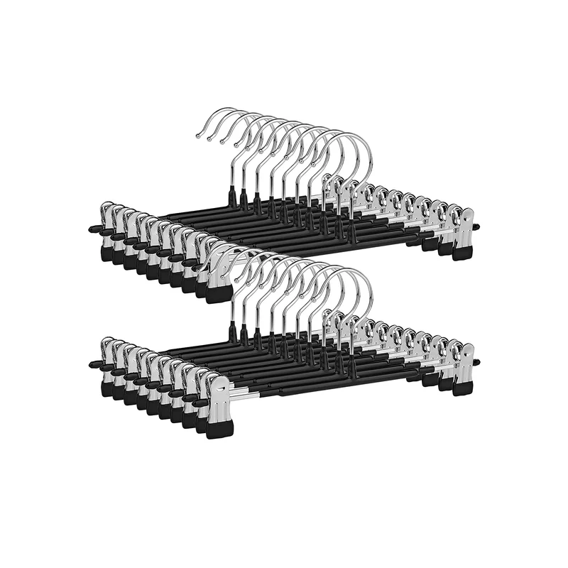 Hosenbügel aus Metall 20er Set