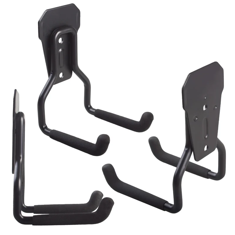 Wandhalterung / Wandhaken für die Garage von Maclean, für Reifen, Gartengeräte, Leitern, Gartenschläuche, max. 35 kg, MC-439, 3 Stück