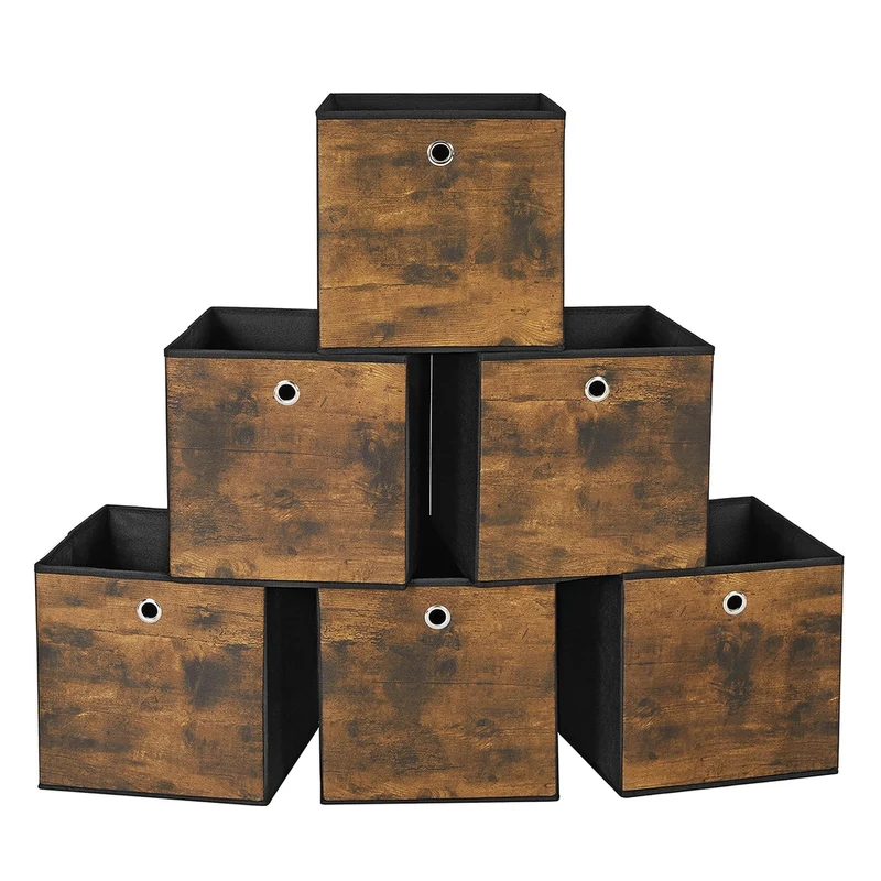Aufbewahrungsbox 6er Set für Würfelregal