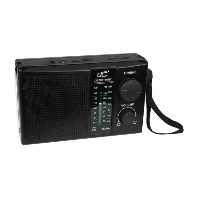 LTC tragbares Radio, Bluetooth, FM/AM/SW, Solarpanel, LXLTC115UBT