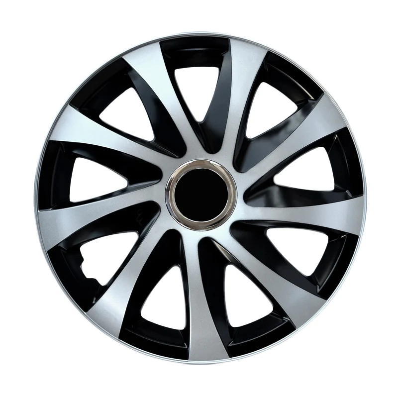 Universal Radkappen 16" NRM DRIFT Extra silber/schwarz 4 Stück