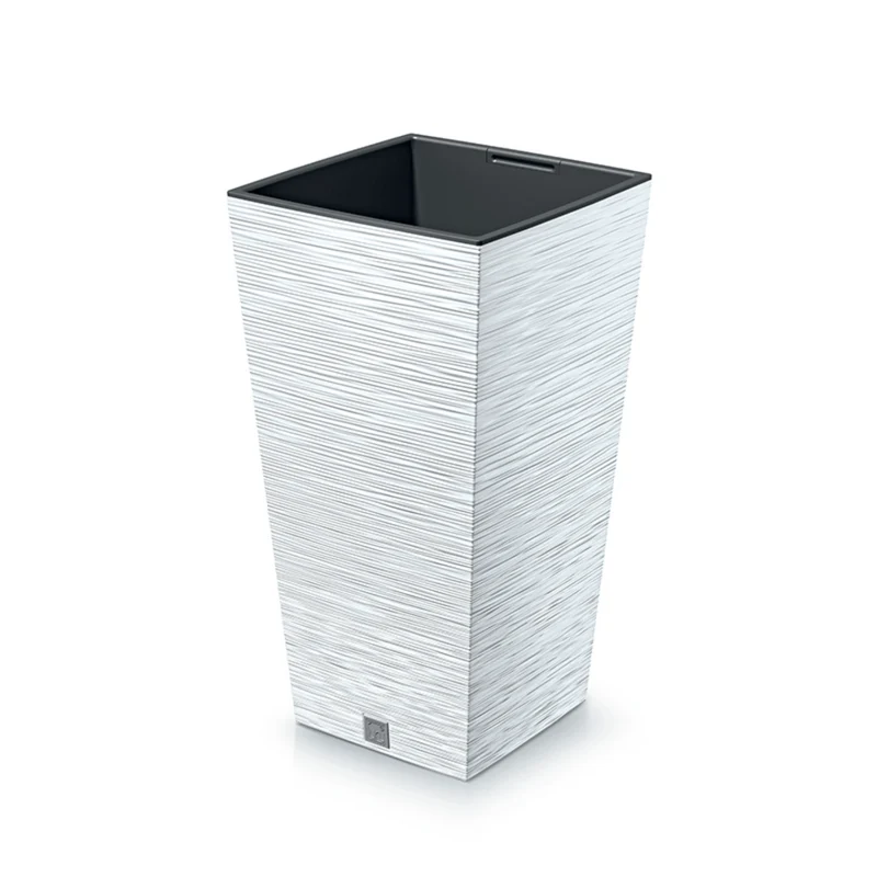 Prosperplast Furu Square DFSH350-S449 Pflanzgefäß - Weiß