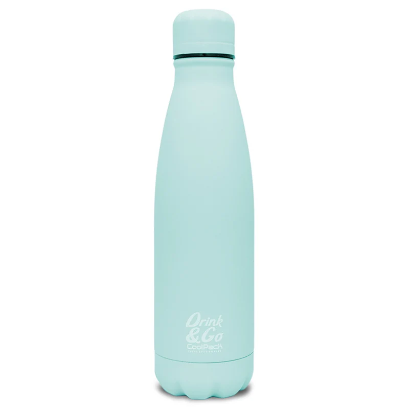 Coolpack Thermoflasche, 0.5L, Edelstahl, mint, Drink & Go Z04645