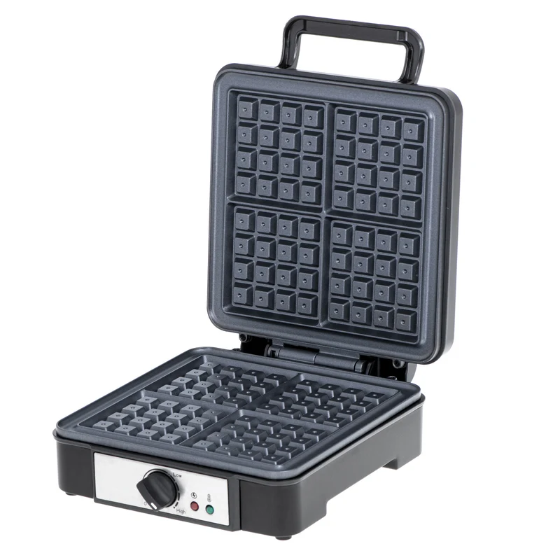 Waffeleisen Adler, für 4 Waffeln, Temperaturregelung, 1800W, AD 3049