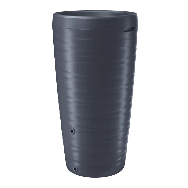 Prosperplast Regenwasserspeicher, Kunststoff HDPE, 240 Liter, anthrazit, IDMZ240-S433
