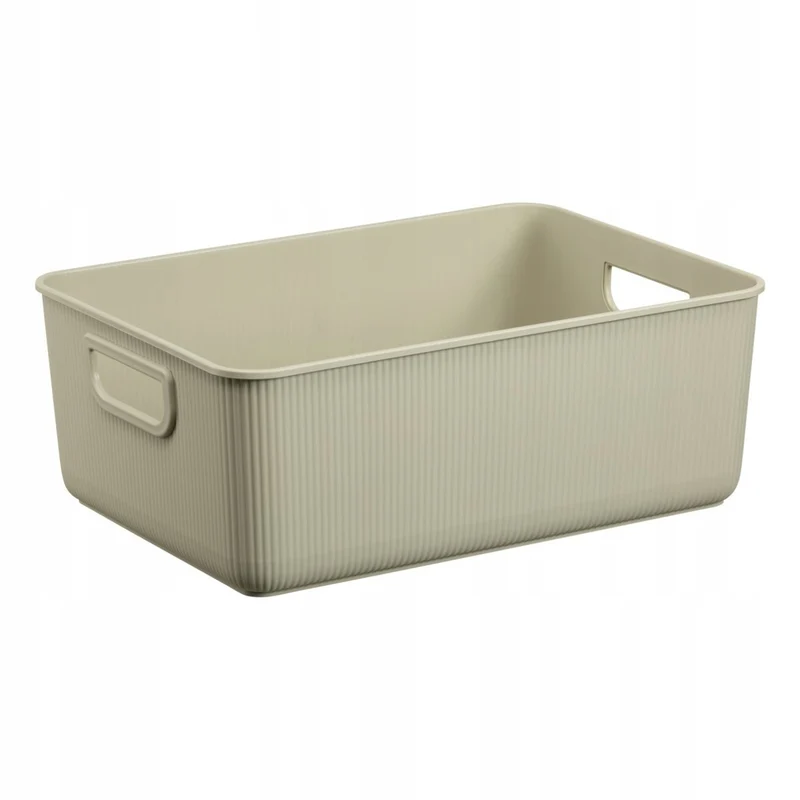 Akita Plast Team Vorratsbehälter, beige, 10L, 100% recycelt, 60840802