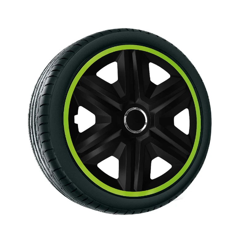 Universal Radkappen 15" NRM Fast Lux grün 4 Stück