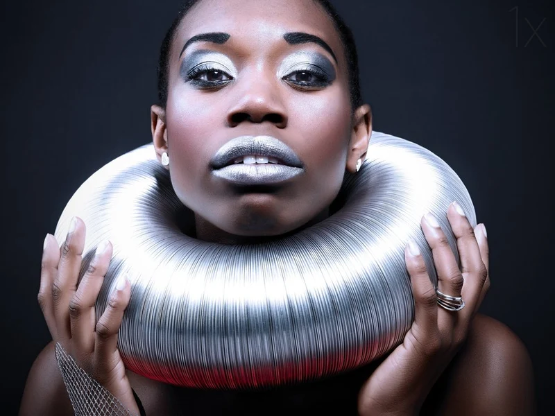 Futuristic Silver Beauty