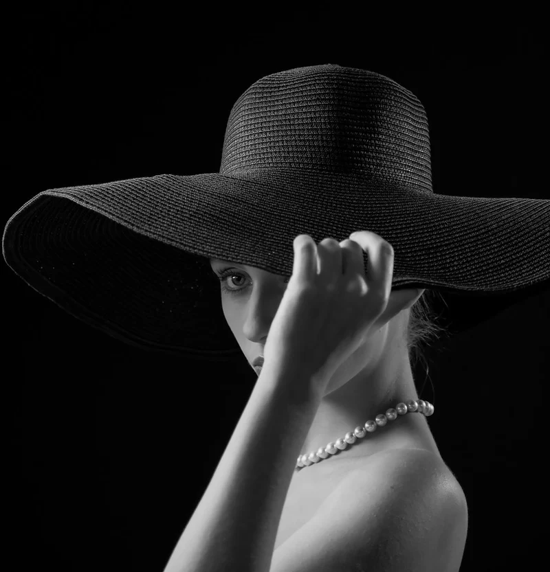 Mysterious Woman In Hat