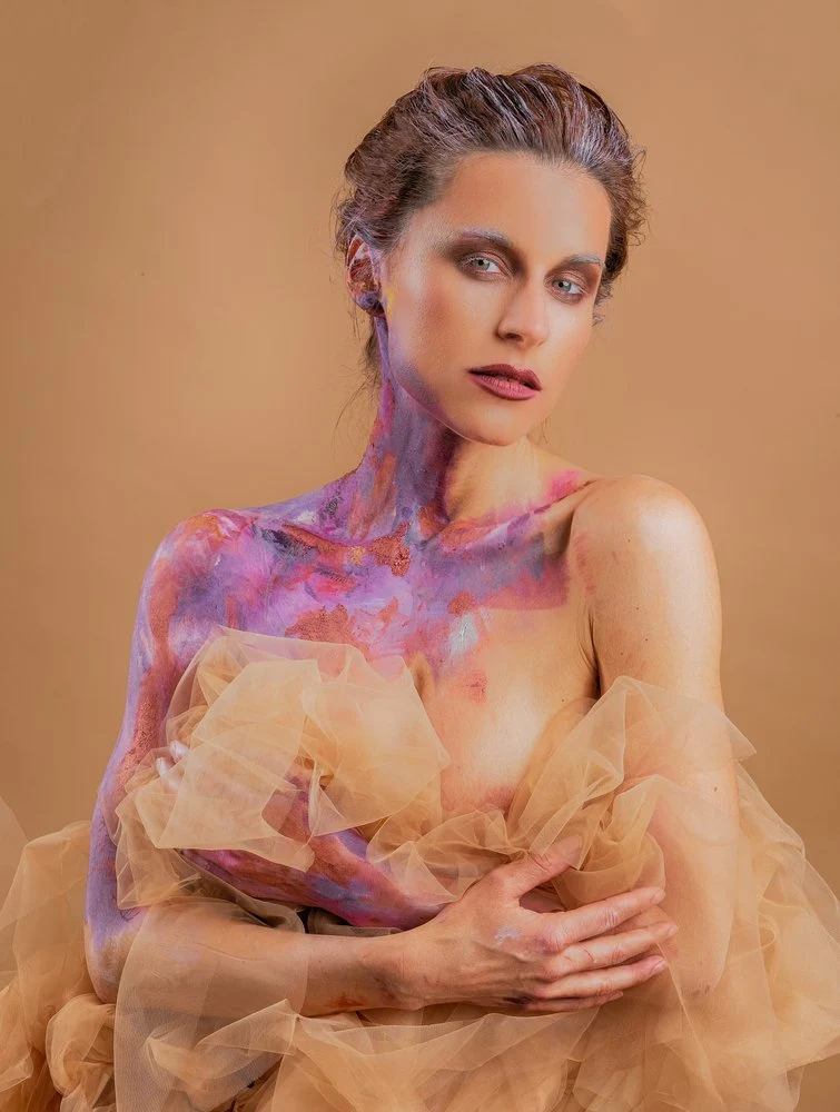 Ethereal Painted Woman