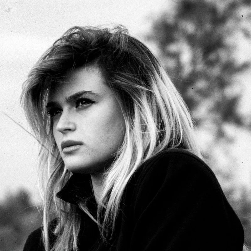 Pensive Blonde Portrait
