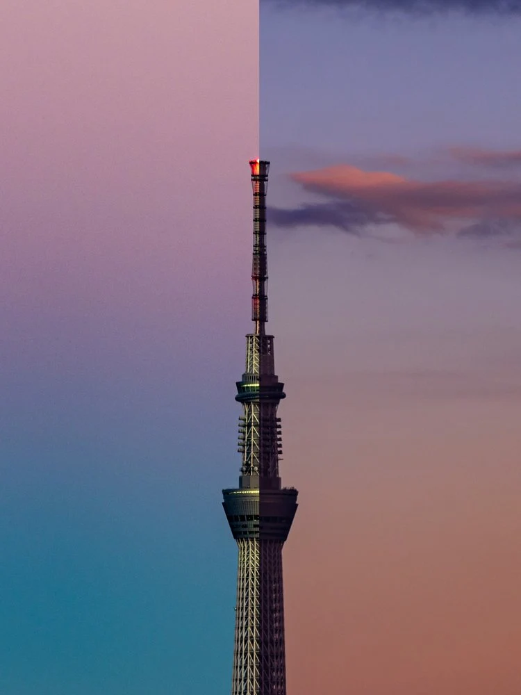 Skytree Sunset Gradient