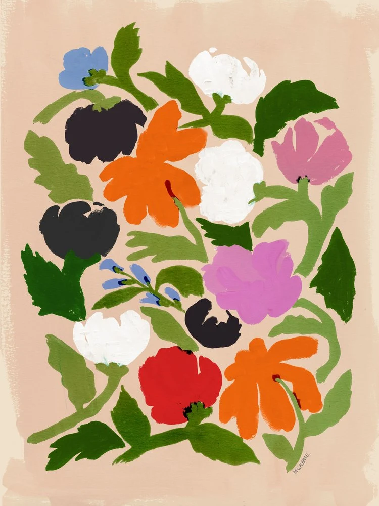 Colorful Abstract Garden