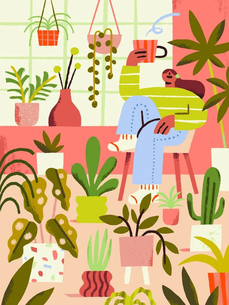 Cozy Plant Room