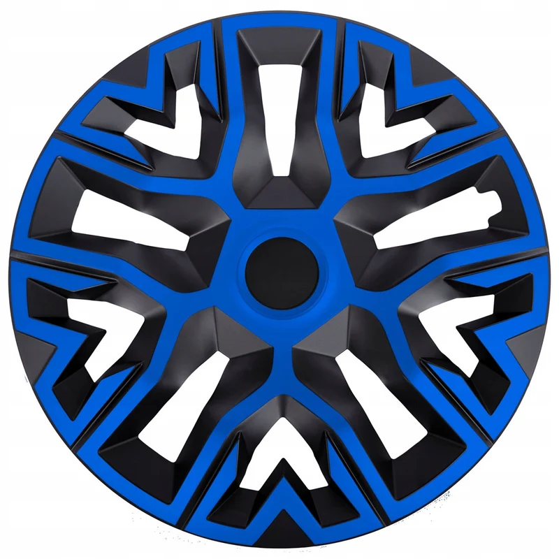 Universal-Radkappen 14'' NRM The Best Bicolor blau-schwarz 4 Stück