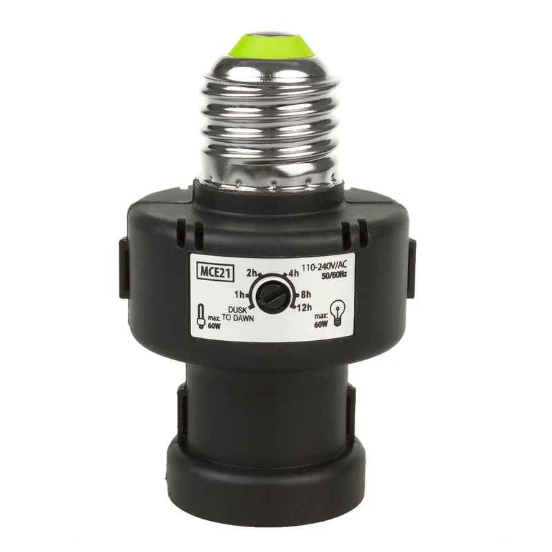 Maclean Energy MCE21B Dämmerungssensor für Glühlampe IP20 Klasse