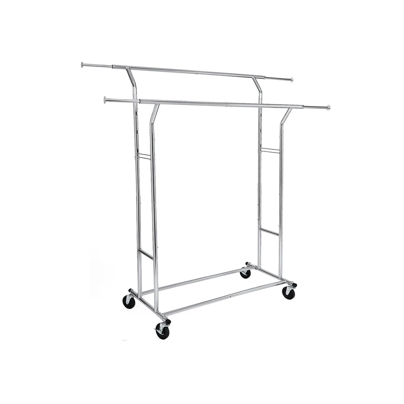 Schwerlast-Doppelkleiderstange 110 kg