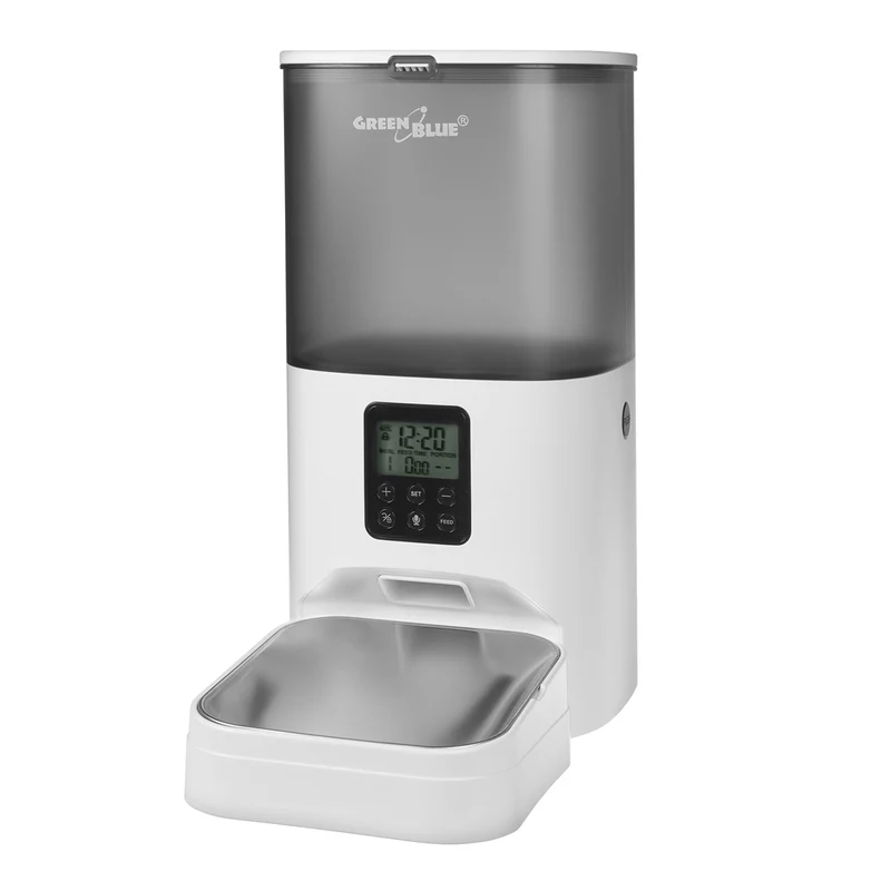 GreenBlue Automatischer Futterspender für Haustiere, 6L, USB 5V1A, GB393