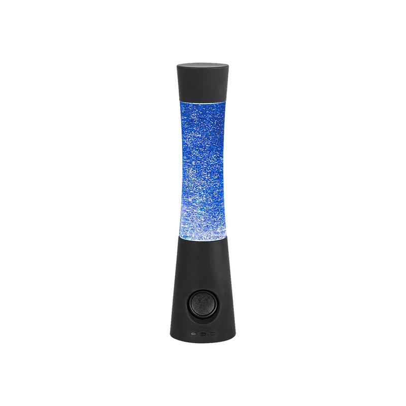 Rabalux Carnival Lavalampe dekorative Tischleuchte LED 5W RGB mit Bluetooth Lautsprecher schwarz