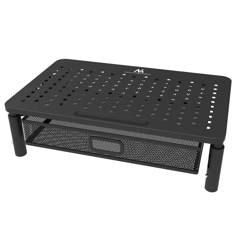 Maclean Monitor-/Laptop-Ständer mit Schublade , 13-32", MC-947