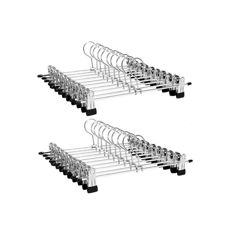 Anti-Rutsch Hosenbügel mit Clips