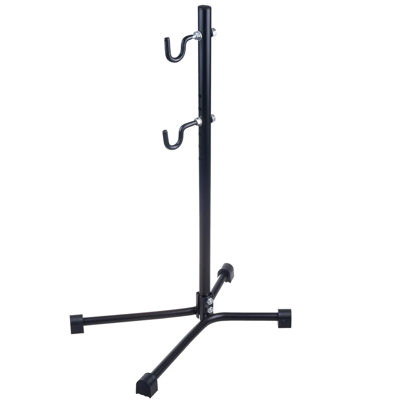 Maclean MC-434 Fahrrad-Servicestange, Stahl, Tragfähigkeit 20kg, passend für MTB-Räder mit Laufrädern bis 27,5"
